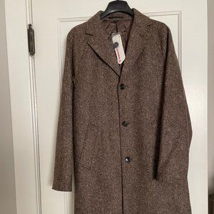 J. Crew Ludlow Wool Topcoat Brown 